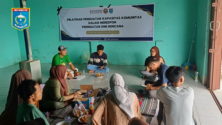 TSBD Taman Ayu Gelar Pelatihan Penguatan Kapasitas Komunitas untuk Respon Peringatan Dini