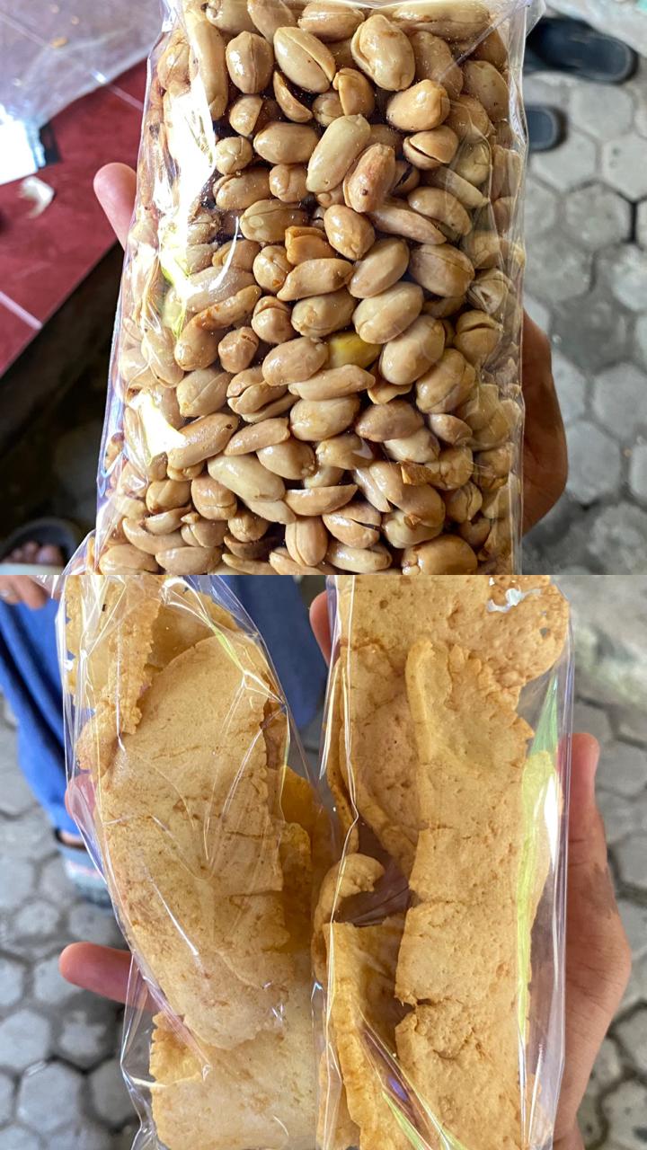 Kacang dan Kerupuk